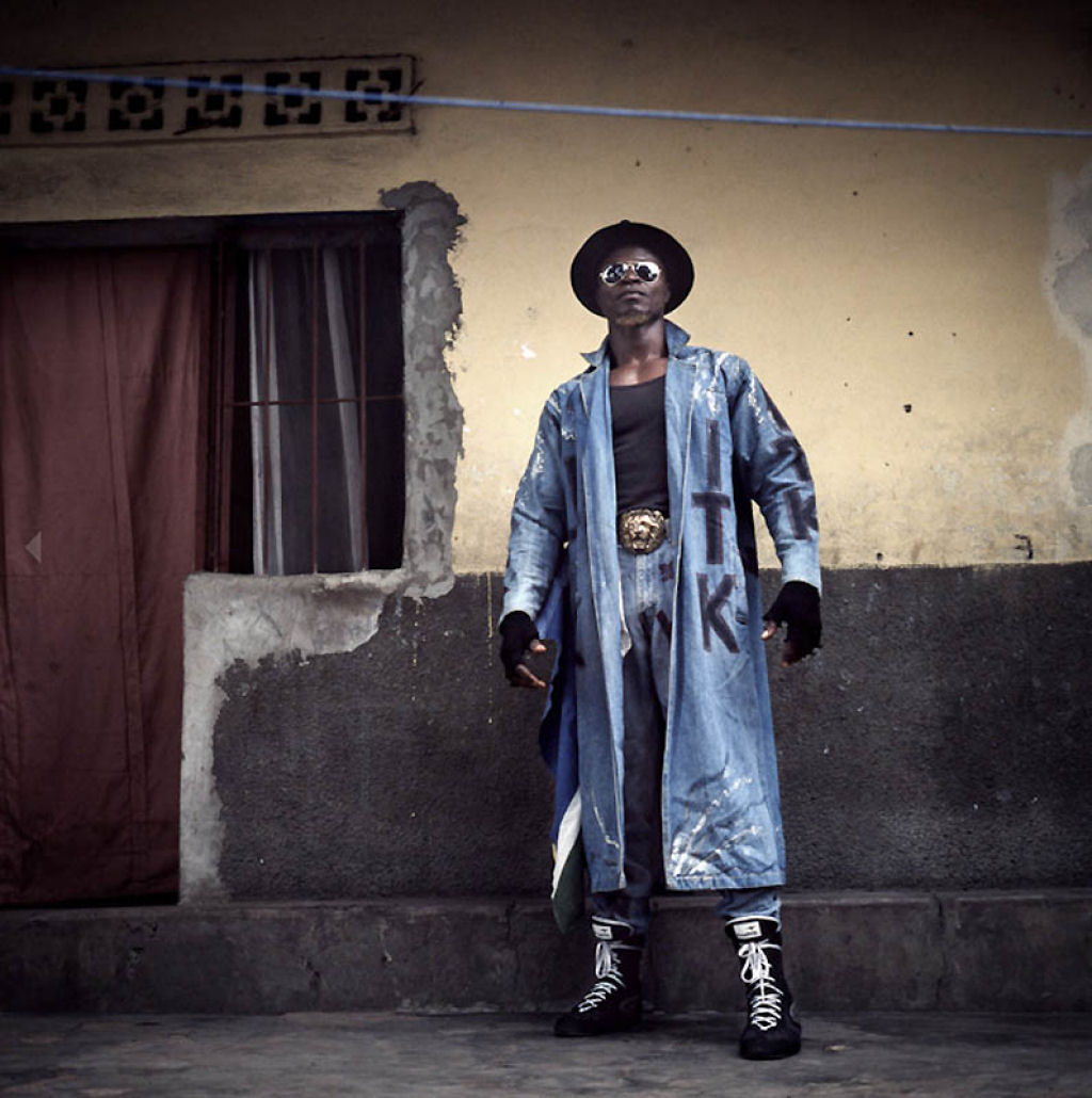 Retratos de lutadores de wrestling do Congo 04