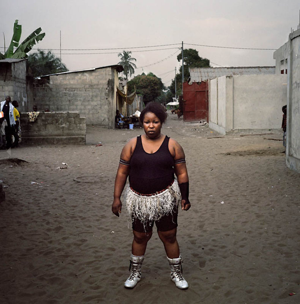 Retratos de lutadores de wrestling do Congo 08