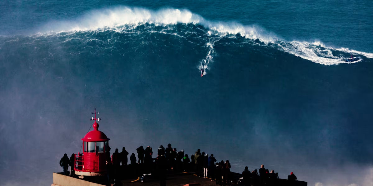 Nazar: o paraso dos surfistas de ondas grandes nasceu do maior cnion subaqutico da Europa