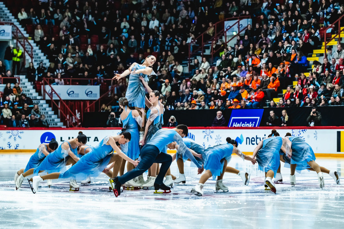 Por que a bel�ssima patina��o sincronizada � ainda t�o desconhecida?