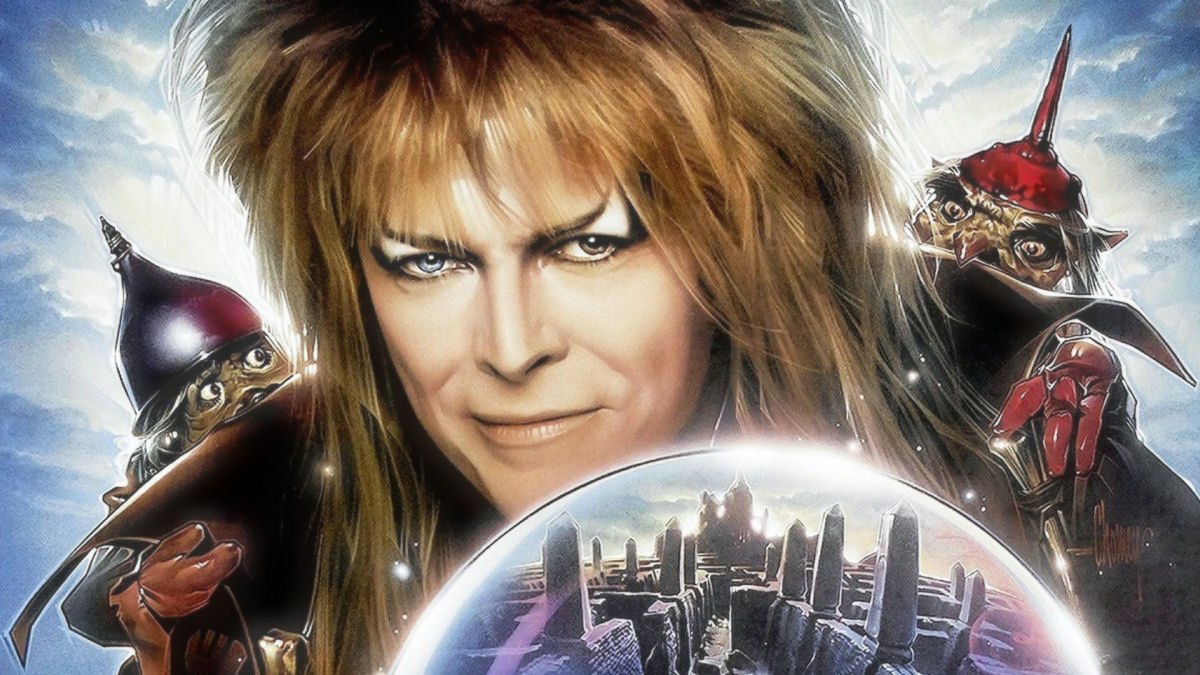 50 anos de penteados de David Bowie numa camalenica GIF