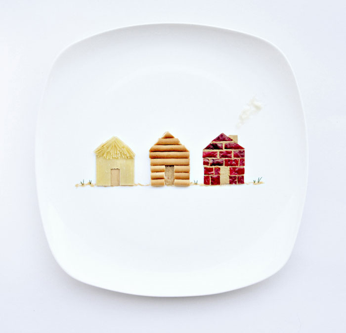 Mais arte com comida por Hong Yi e Ida Skivenes 03