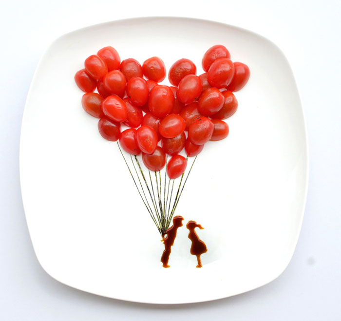 Mais arte com comida por Hong Yi e Ida Skivenes 09