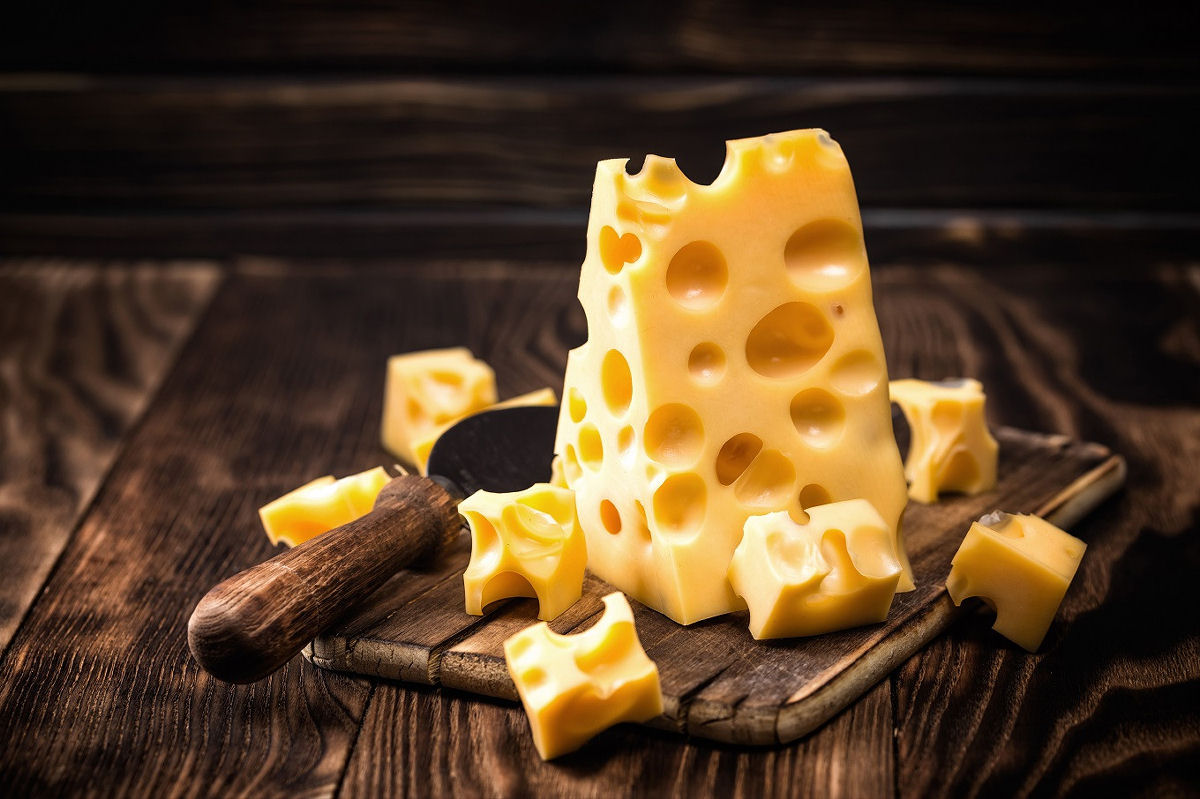 Por que queijos suos tem buracos?