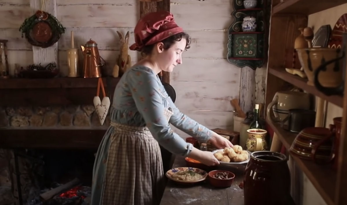 Como as pessoas preparavam as refeições há 200 anos