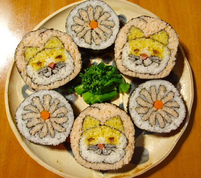 A adorvel arte no sushi enroladinho de Takayo Kiyota 04
