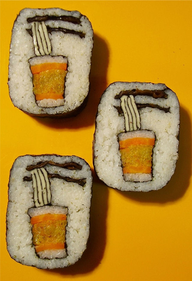 A adorvel arte no sushi enroladinho de Takayo Kiyota 19
