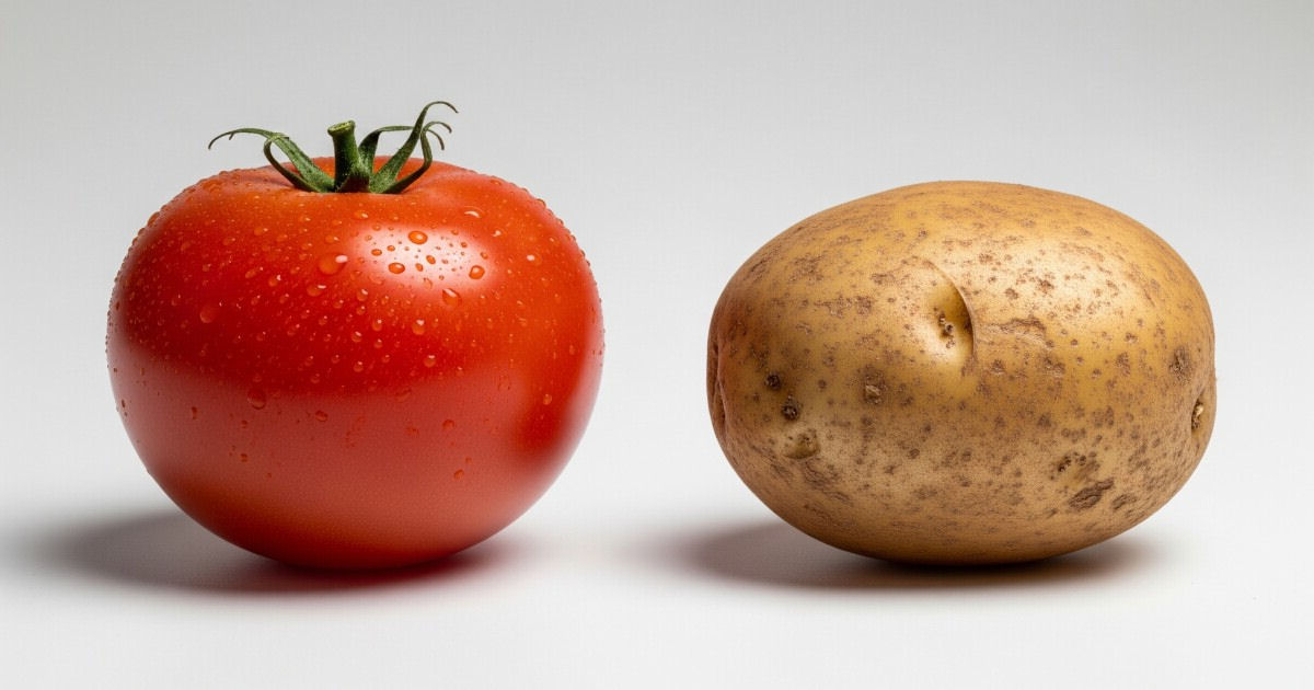 A batata evoluiu do tomate há 9 milhões de anos