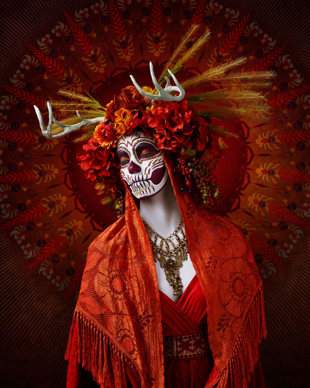 As Mortas: Belezas mortais posam em um colorido tributo ao Dia dos Mortos 03