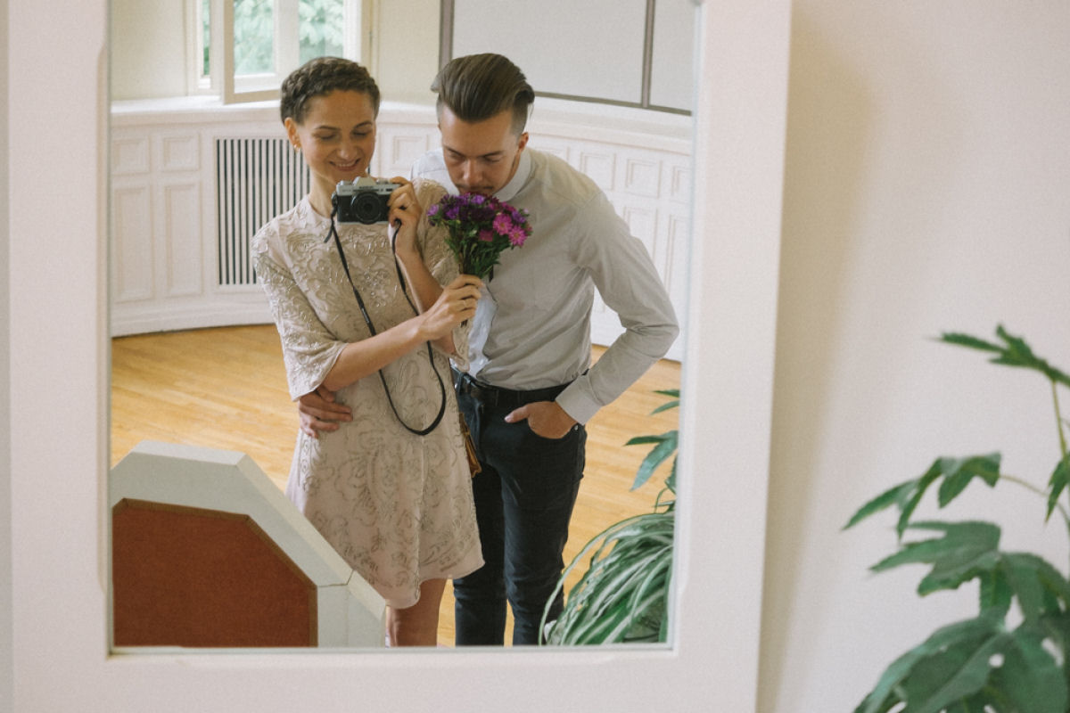 Liisa Luts, a noiva que decidiu ser a fotgrafa de seu prprio casamento 10