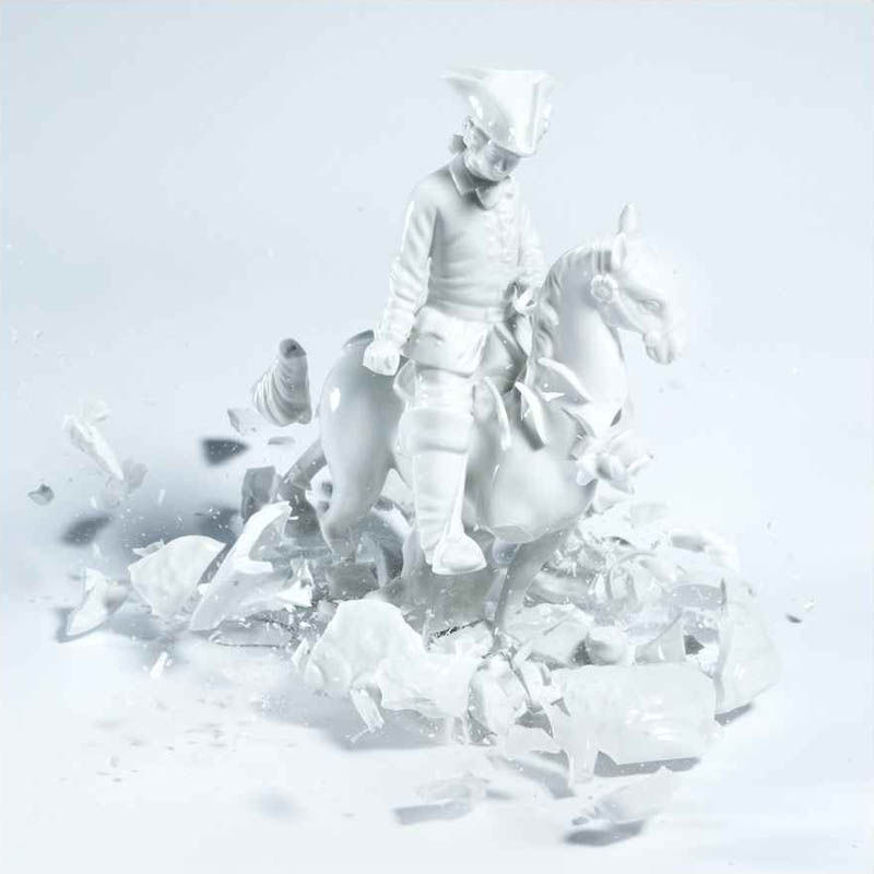 Porcelana em metamorfose, a fotografia em alta velocidade de Martin Klimas 09
