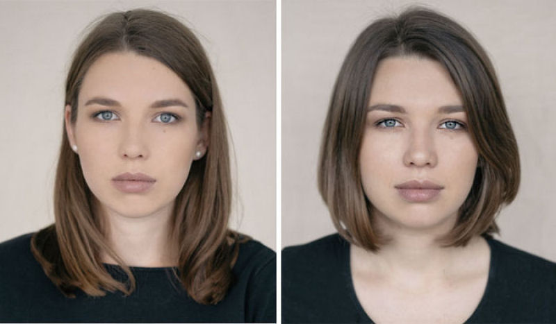 Fotgrafa lituana criou um simptico projeto que mostra mulheres antes e depois de se tornarem mes 01