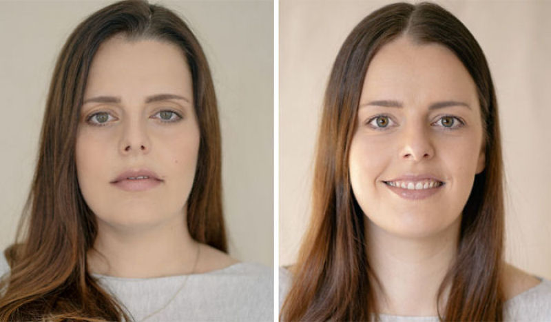 Fotgrafa lituana criou um simptico projeto que mostra mulheres antes e depois de se tornarem mes 03