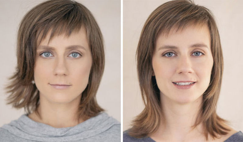 Fotgrafa lituana criou um simptico projeto que mostra mulheres antes e depois de se tornarem mes 28