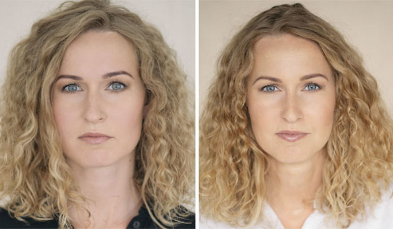 Fotgrafa lituana criou um simptico projeto que mostra mulheres antes e depois de se tornarem mes 31