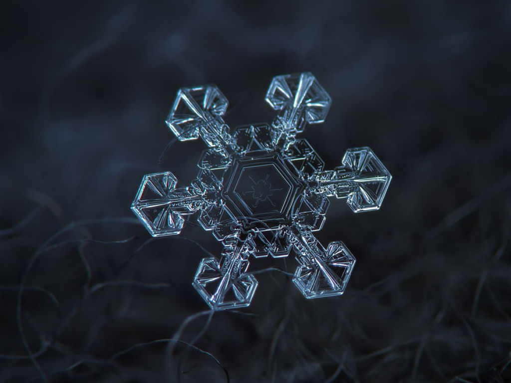 A beleza única dos flocos de neve revelada por um fotógrafo russo 10