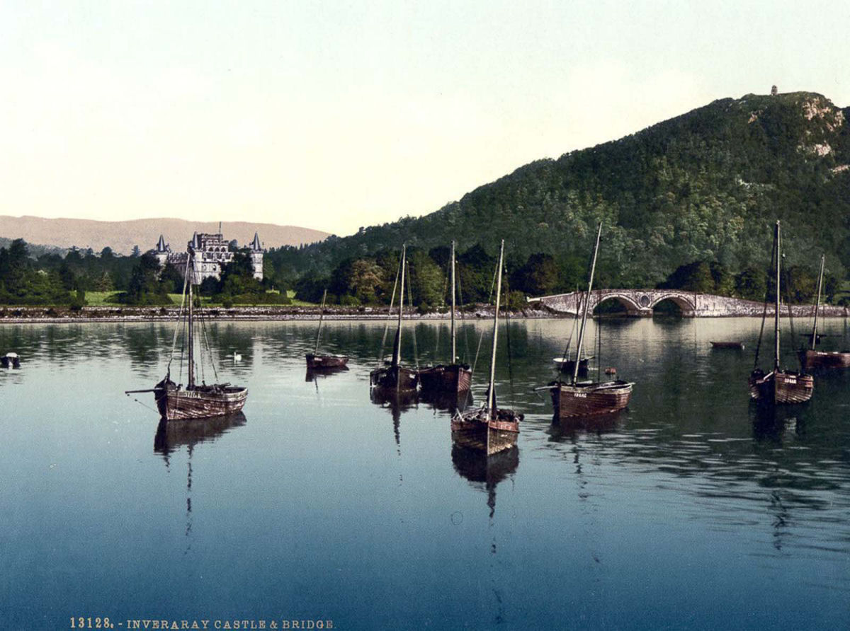 Fotografias coloridas antigas da Escócia, década de 1890 08