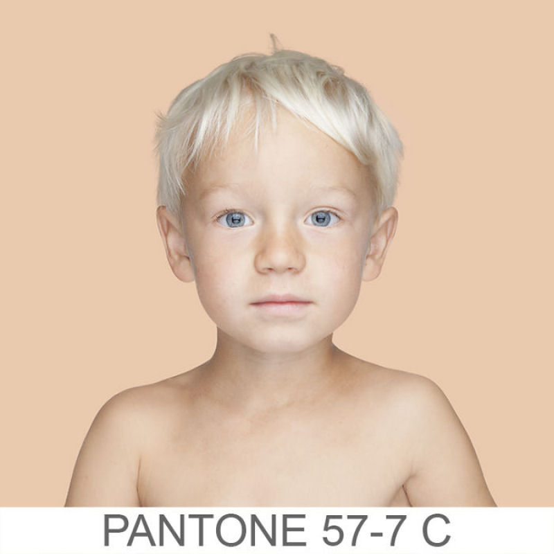 Pantone humano: fotgrafa registra toda a faixa de cores de pele existentes 03