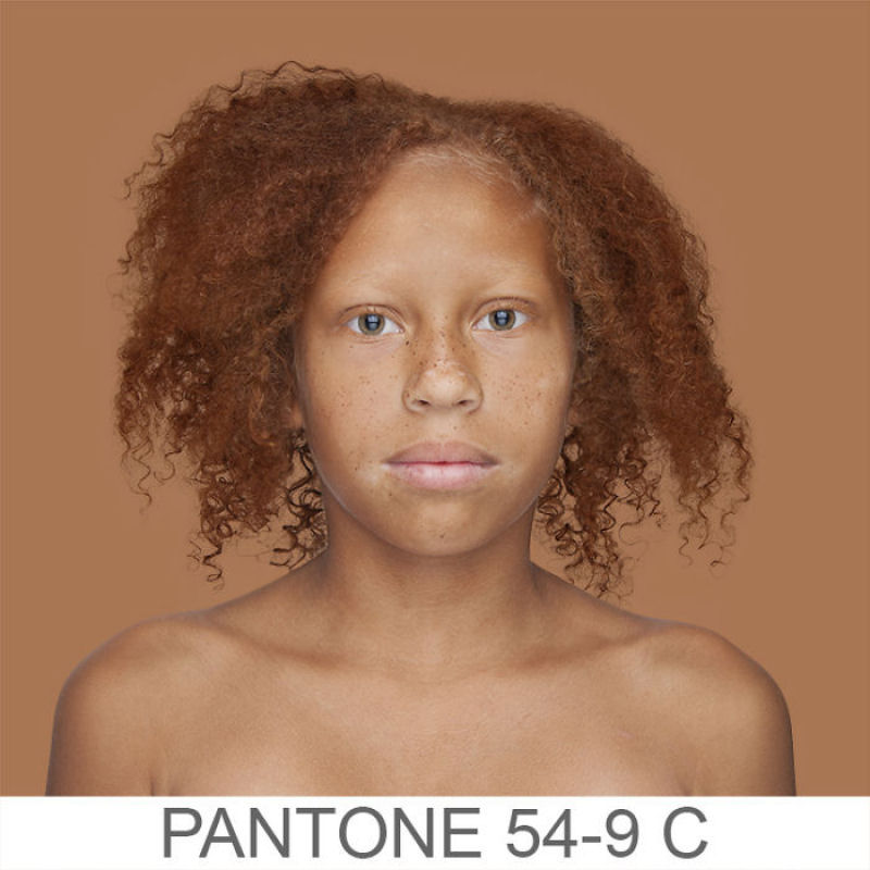 Pantone humano: fotgrafa registra toda a faixa de cores de pele existentes 05