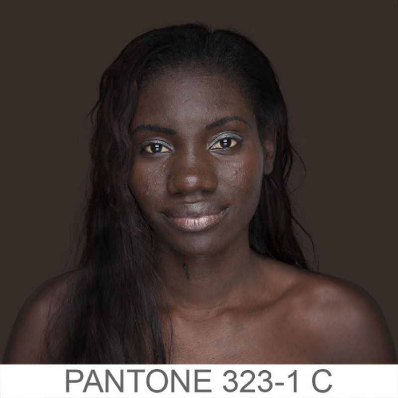 Pantone humano: fotgrafa registra toda a faixa de cores de pele existentes 08