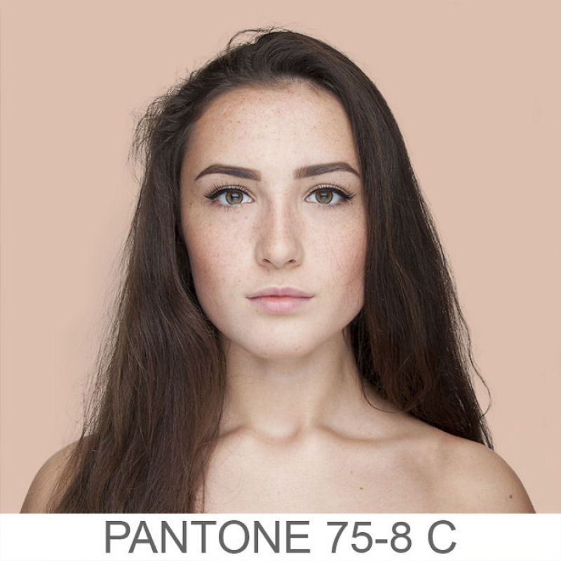 Pantone humano: fotgrafa registra toda a faixa de cores de pele existentes 12