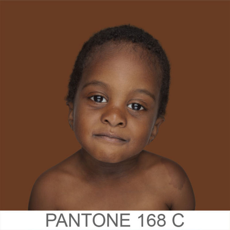 Pantone humano: fotgrafa registra toda a faixa de cores de pele existentes 13