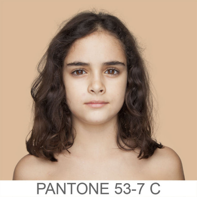 Pantone humano: fotgrafa registra toda a faixa de cores de pele existentes 20