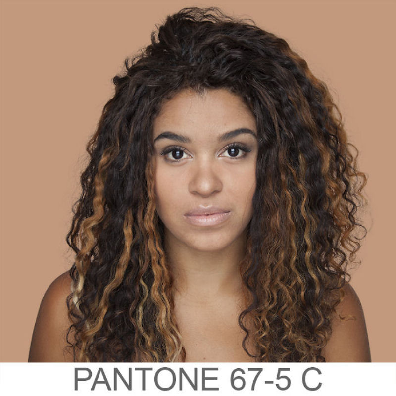 Pantone humano: fotgrafa registra toda a faixa de cores de pele existentes 22