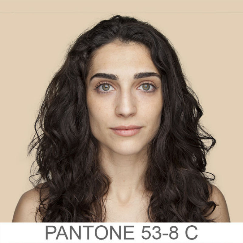 Pantone humano: fotgrafa registra toda a faixa de cores de pele existentes 23