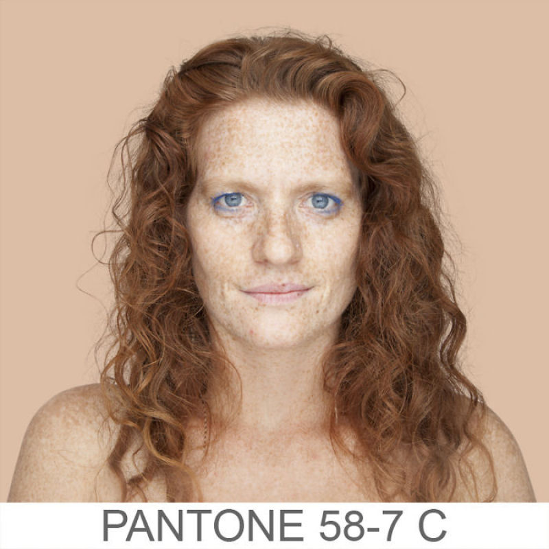 Pantone humano: fotgrafa registra toda a faixa de cores de pele existentes 24