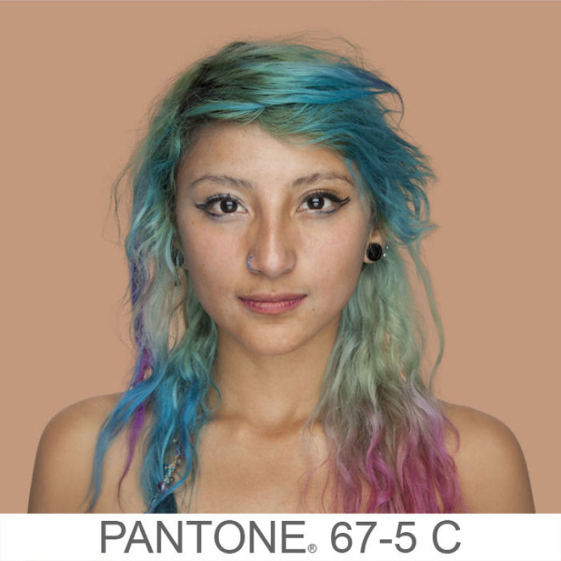 Pantone humano: fotgrafa registra toda a faixa de cores de pele existentes 25
