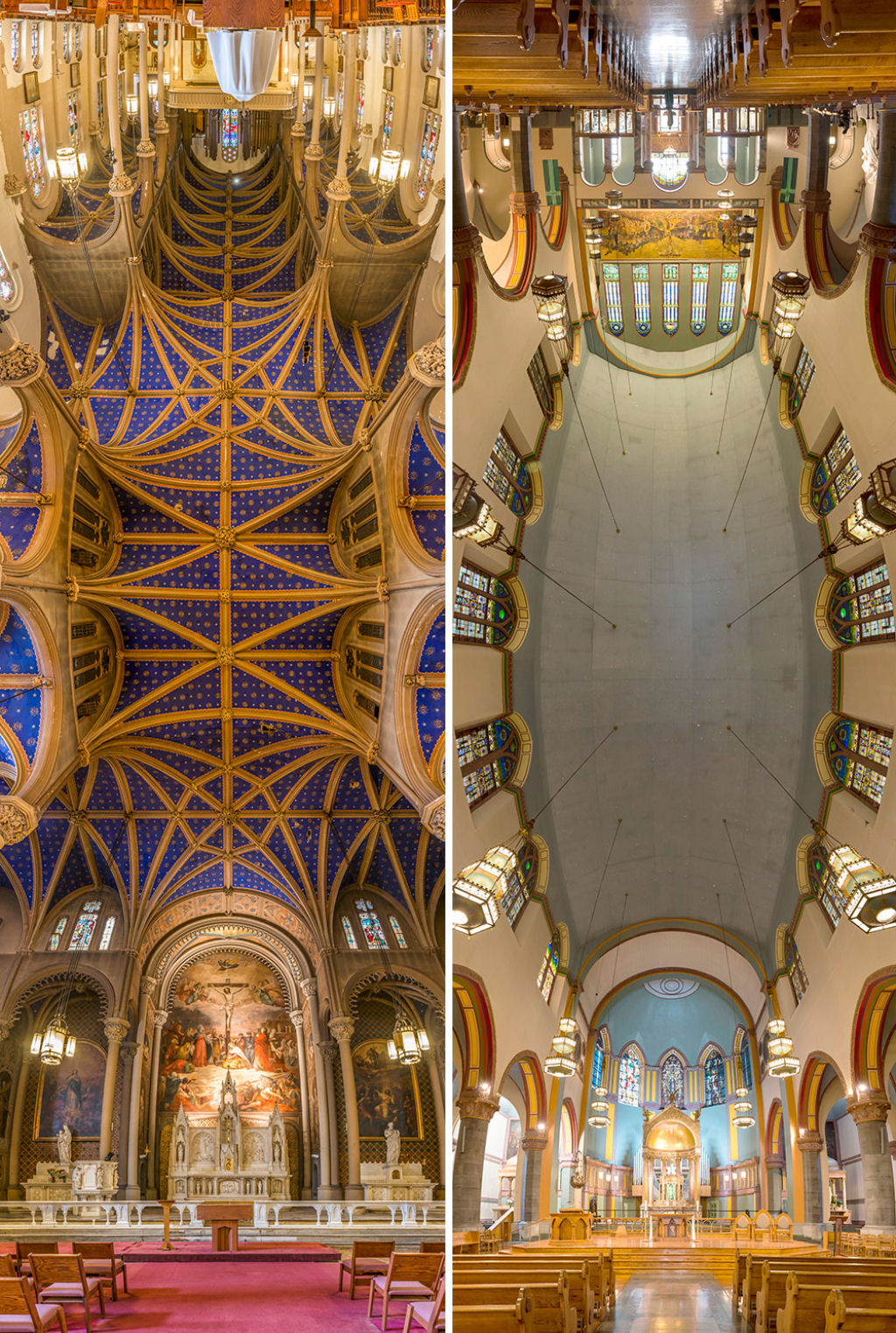 As fotografias panorâmicas verticais das igrejas de Nova Iorque por Richard Silver 02