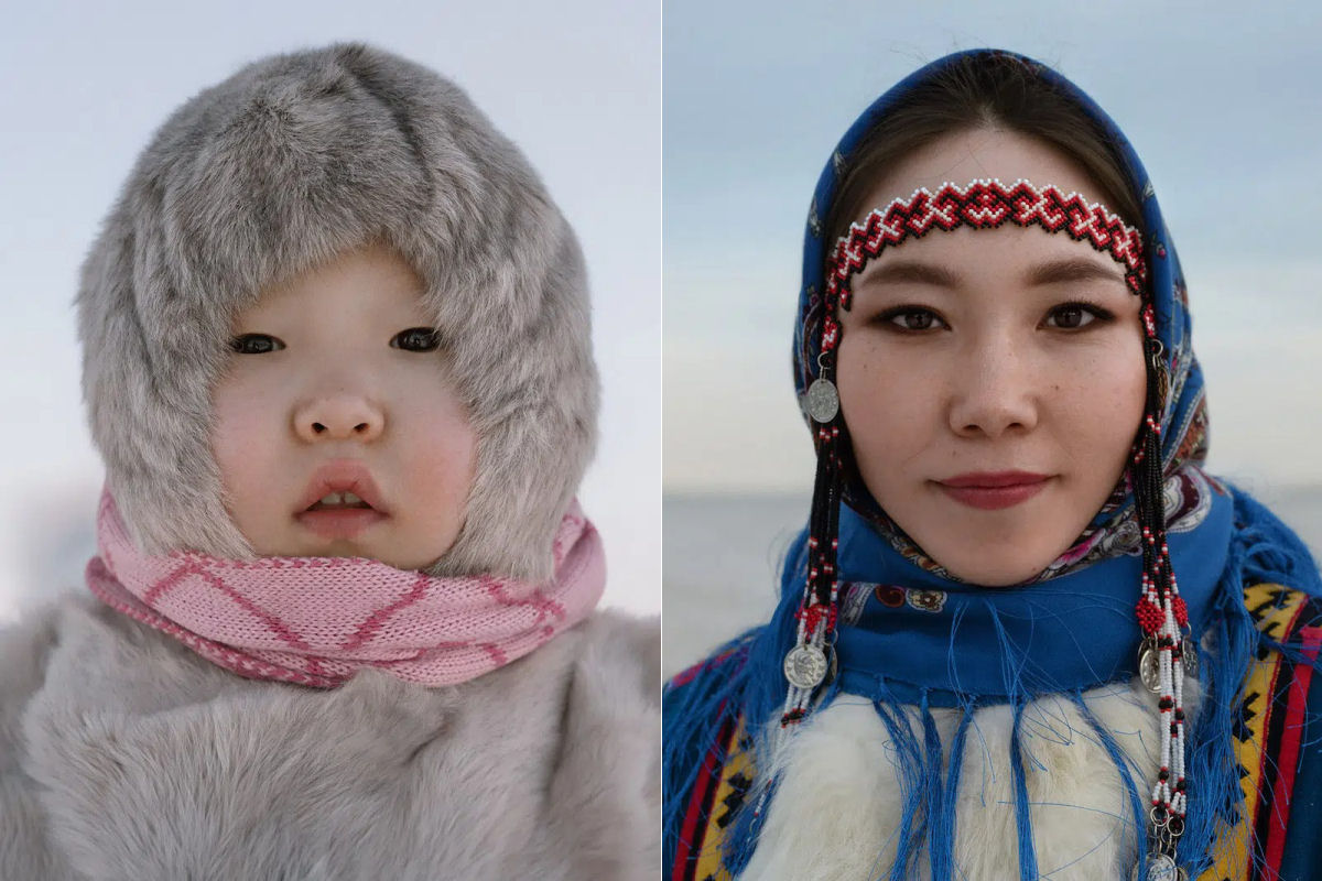 RRetratos ntimos dos Nenets capturam os rostos dos povos indgenas do rtico siberiano