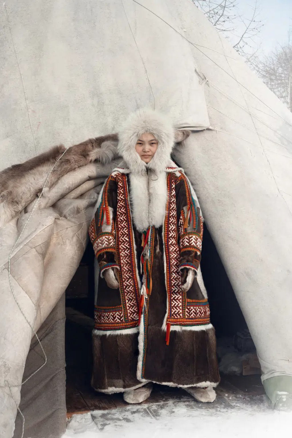 RRetratos ntimos dos Nenets capturam os rostos dos povos indgenas do rtico siberiano