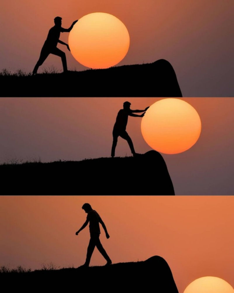 Fotógrafo indiano autodidata cria as ilusões ópticas mais 'solsacionais'