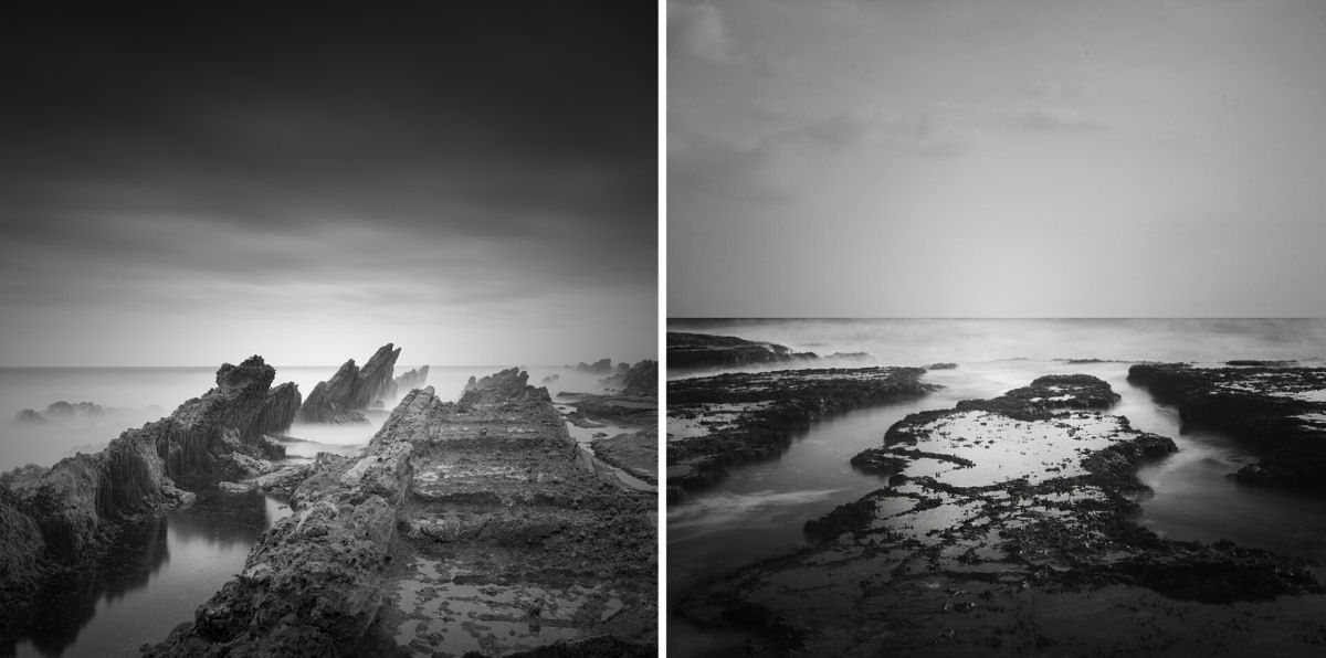 Fotos em P&B  emolduram a paisagem dramática de praia indonésia 08