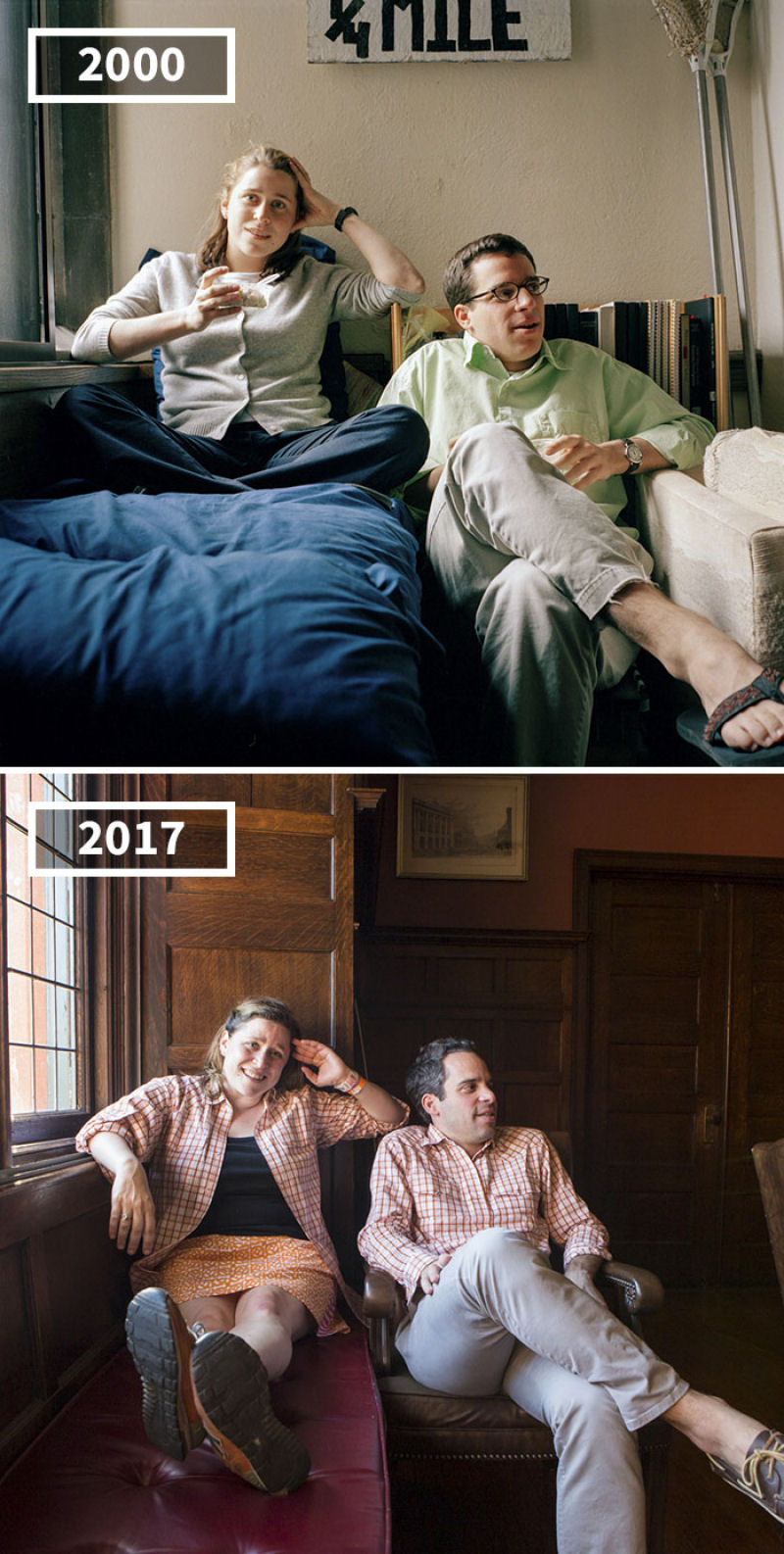 17 anos separam as fotos de antes e depois dos amigos desta fotgrafa 02