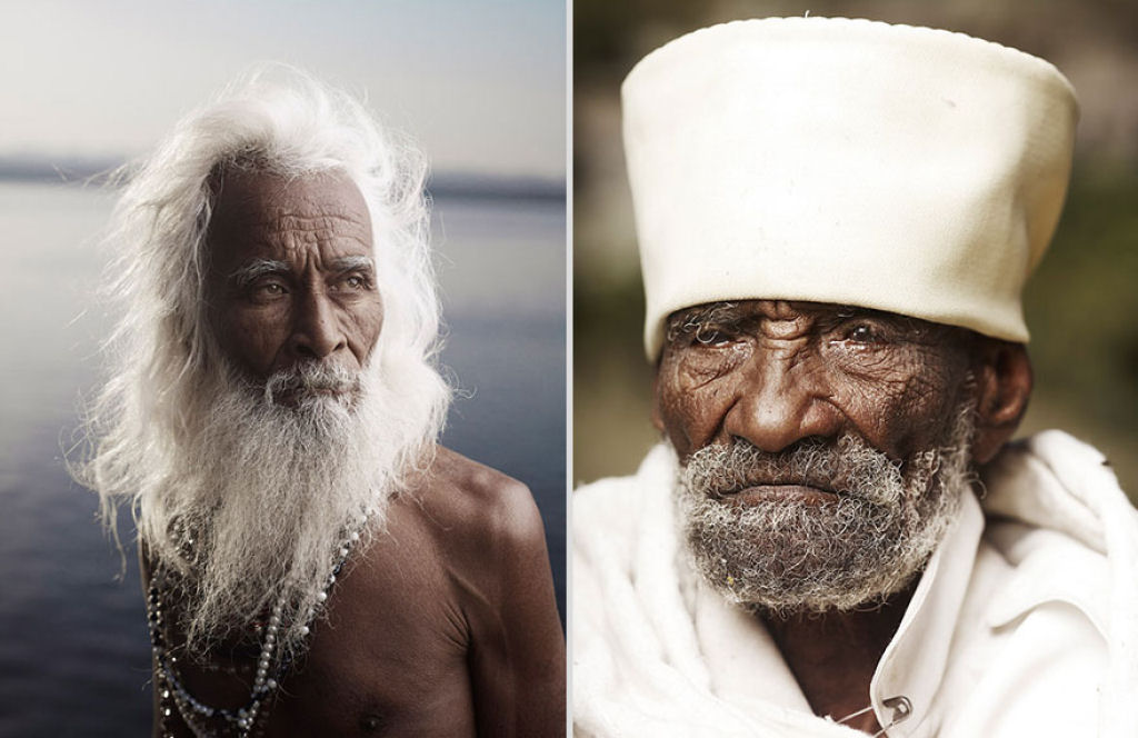 Poderosos retratos de sadhus indianos por Joey L 04