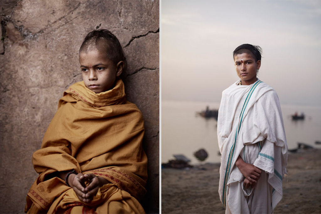 Poderosos retratos de sadhus indianos por Joey L 15