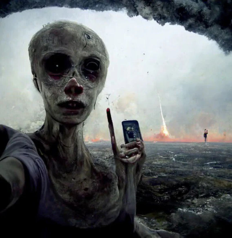 A história da humanidade em selfies 04