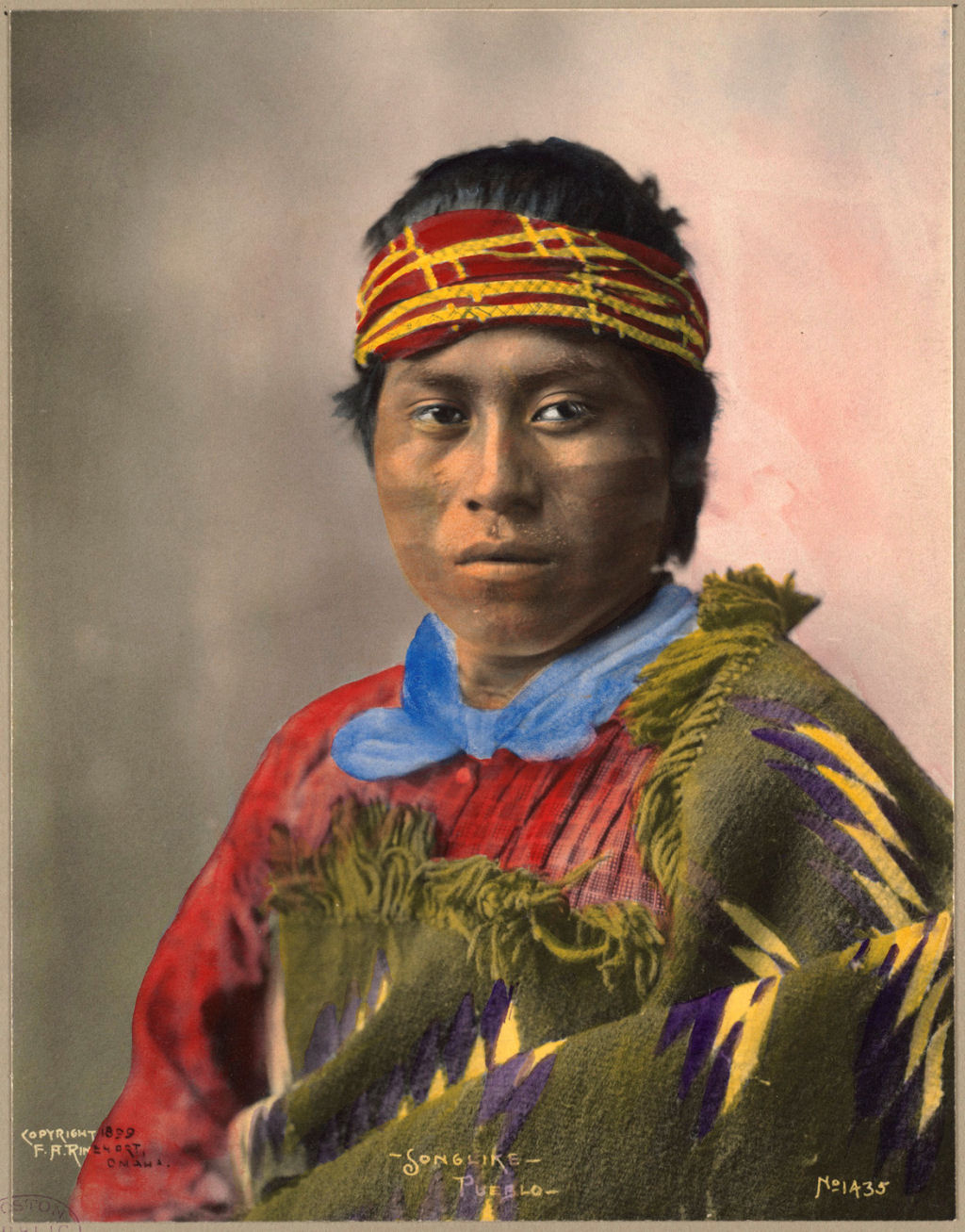 Impressionantes fotos históricas coloridas de nativos americanos do final do século 19 e início do século 20 32