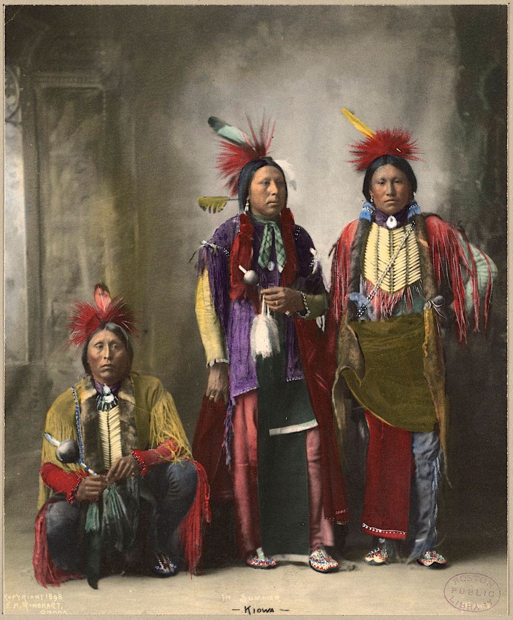 Impressionantes fotos históricas coloridas de nativos americanos do final do século 19 e início do século 20 33