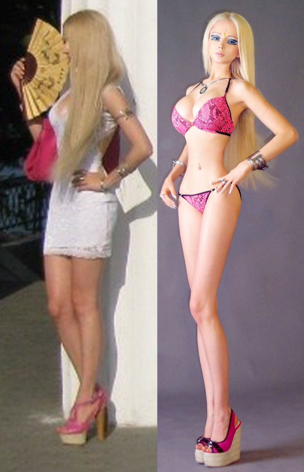 Valeria Lukyanova A Barbie Humana Impacta Com Fotos Em Revista Fotos Mdig