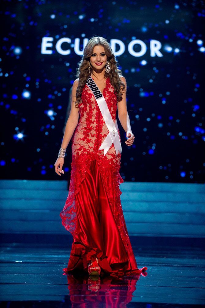 As concorrentes do Miss Universo 2012