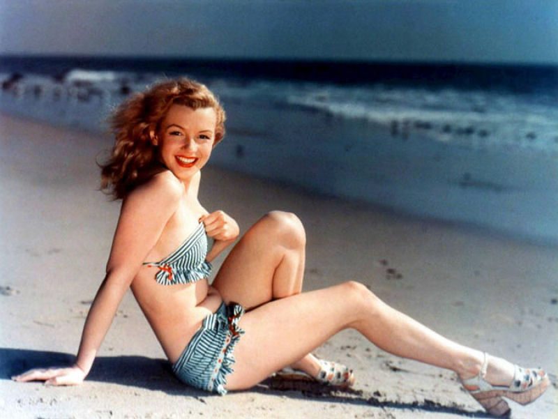 Fotos raras de Marilyn Monroe revelam sua vida antes de ser famosa 37
