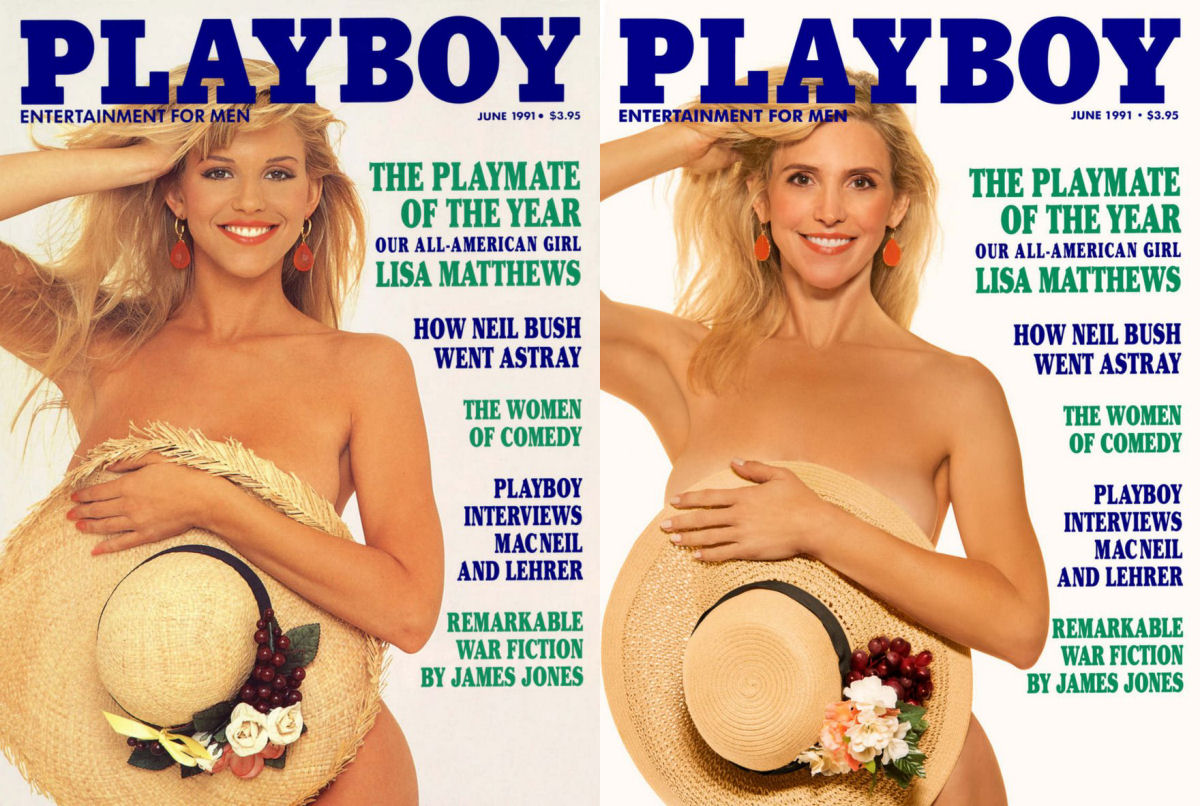 Sete coelhinhas recriam suas capas da Playboy 30 anos depois 04