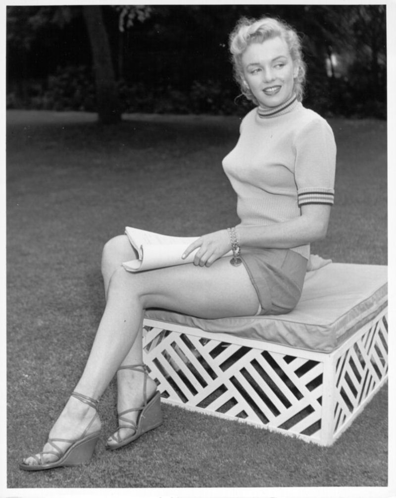 Uma história visual de Marilyn Monroe como ícone “pin-up” 12