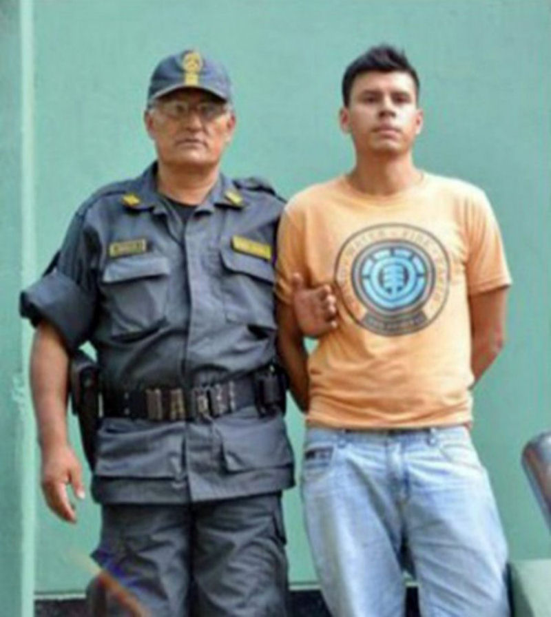 Polcia peruana captura o marginal que escapou da priso deixando o irmo gmeo em seu lugar
