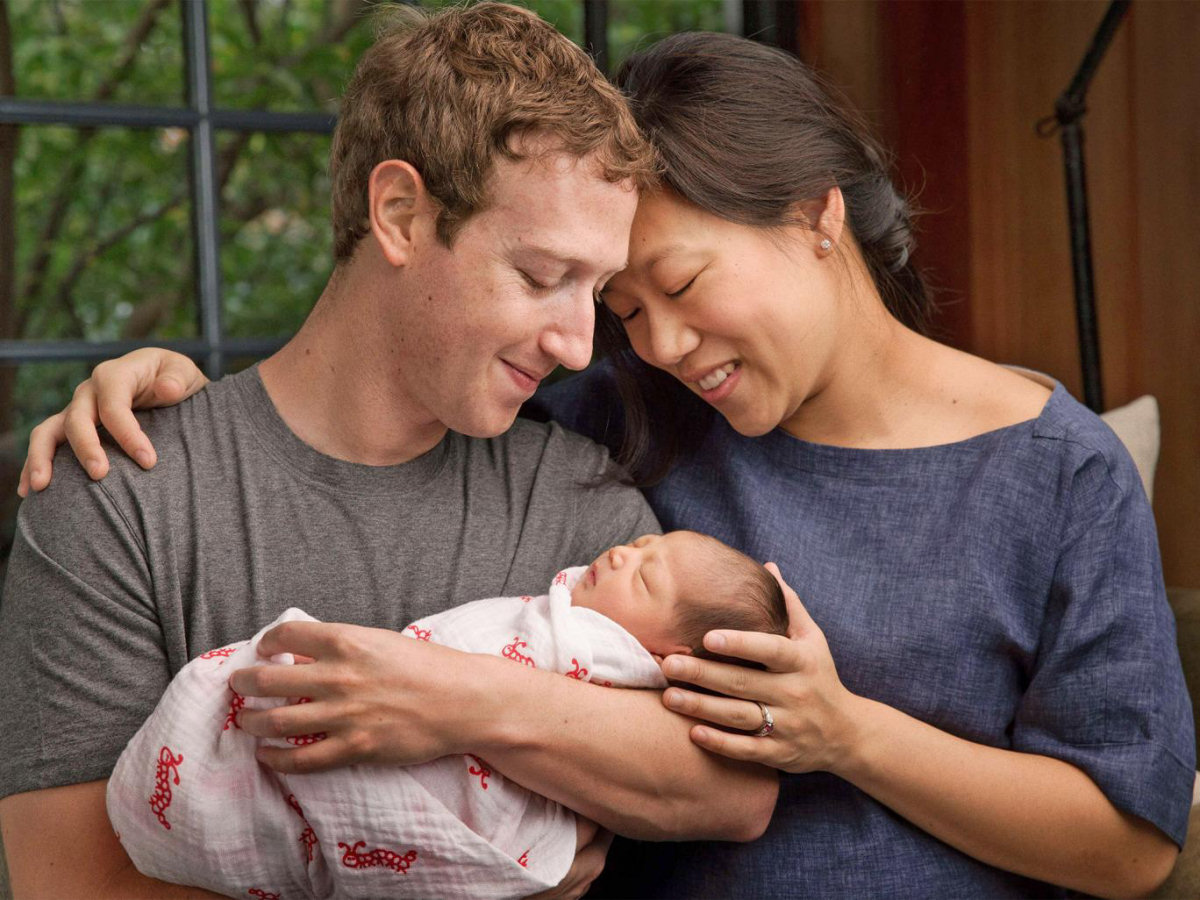 Após nascimento da filha, Zuckerberg anuncia que doará 99% de suas ações no Facebook