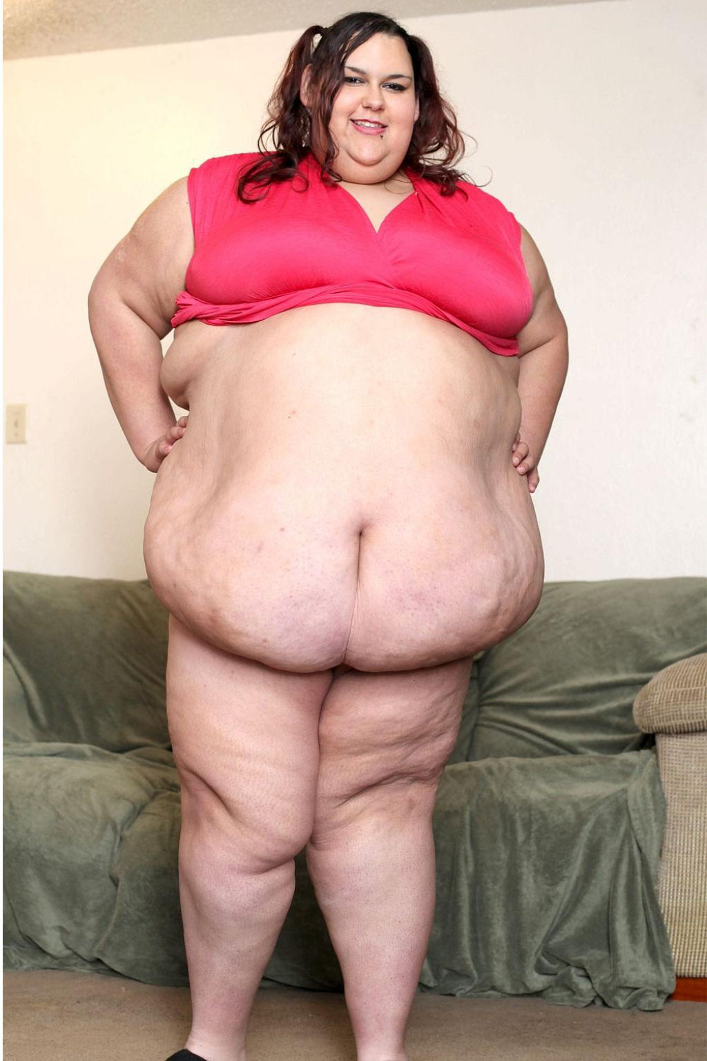 Americana luta para ser a mulher mais... gorda do mundo!
